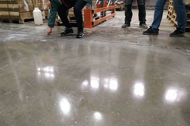 Отчёт о семинаре по восстановлению глянца на напольных покрытиях (бетон, керамогранит, мраморная плитка)