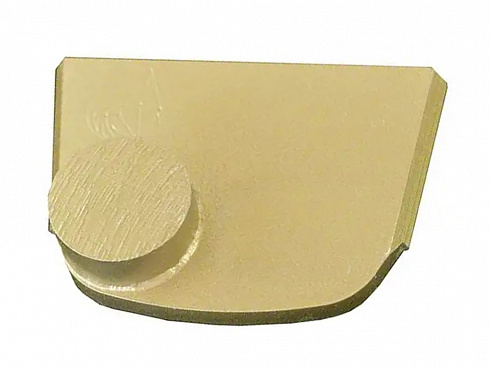 шлифовальный сегмент для сверхтвердого бетона. золотой с одной кнопкой, grit 120