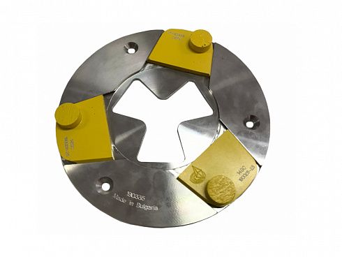 монтажный диск для 3 qc сегментов, машины нтс 500, 650, диаметр 220 мм.