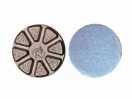 сверхтонкий диск на металлической связке sa, диам. 80 мм, на липучке, grit 120
