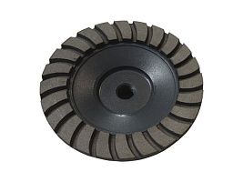 алмазная турбо чашка, d 127 мм, 5/8" мелкая.