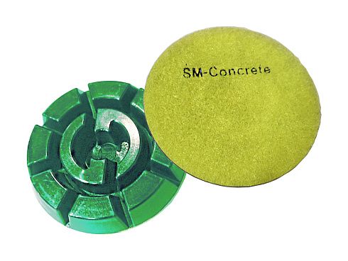 Полировальный пад на полимерной основе DRS SchineMaster Concrete-800