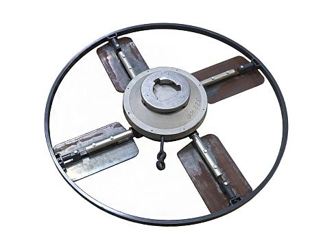 Диск вертолет, стальные лопасти, D 1050 мм.